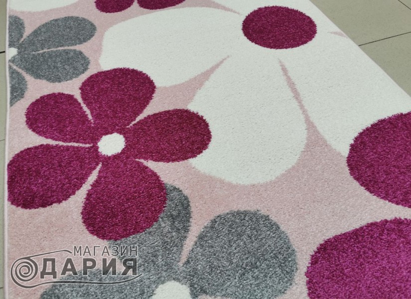 Тъкана пътека MAGNOLIA 801 lila/pink